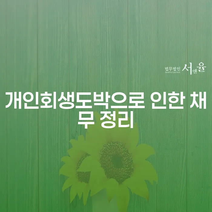 개인회생변제율 개인회생으로 현명하게 과정을