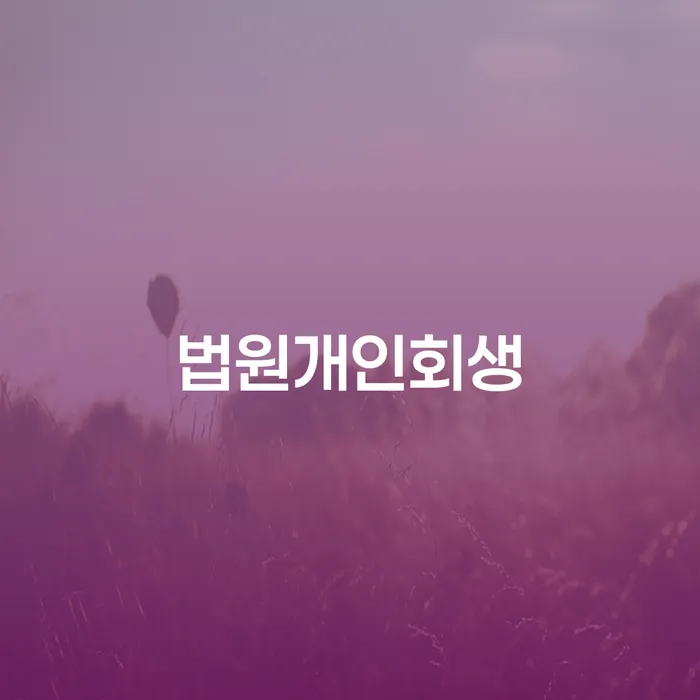 파산 개인회생으로 방법 해결할 수 있을까?