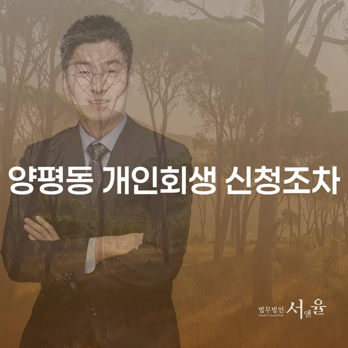 양평동 개인회생 신청조차