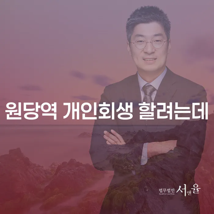 원당역 개인회생 할려는데